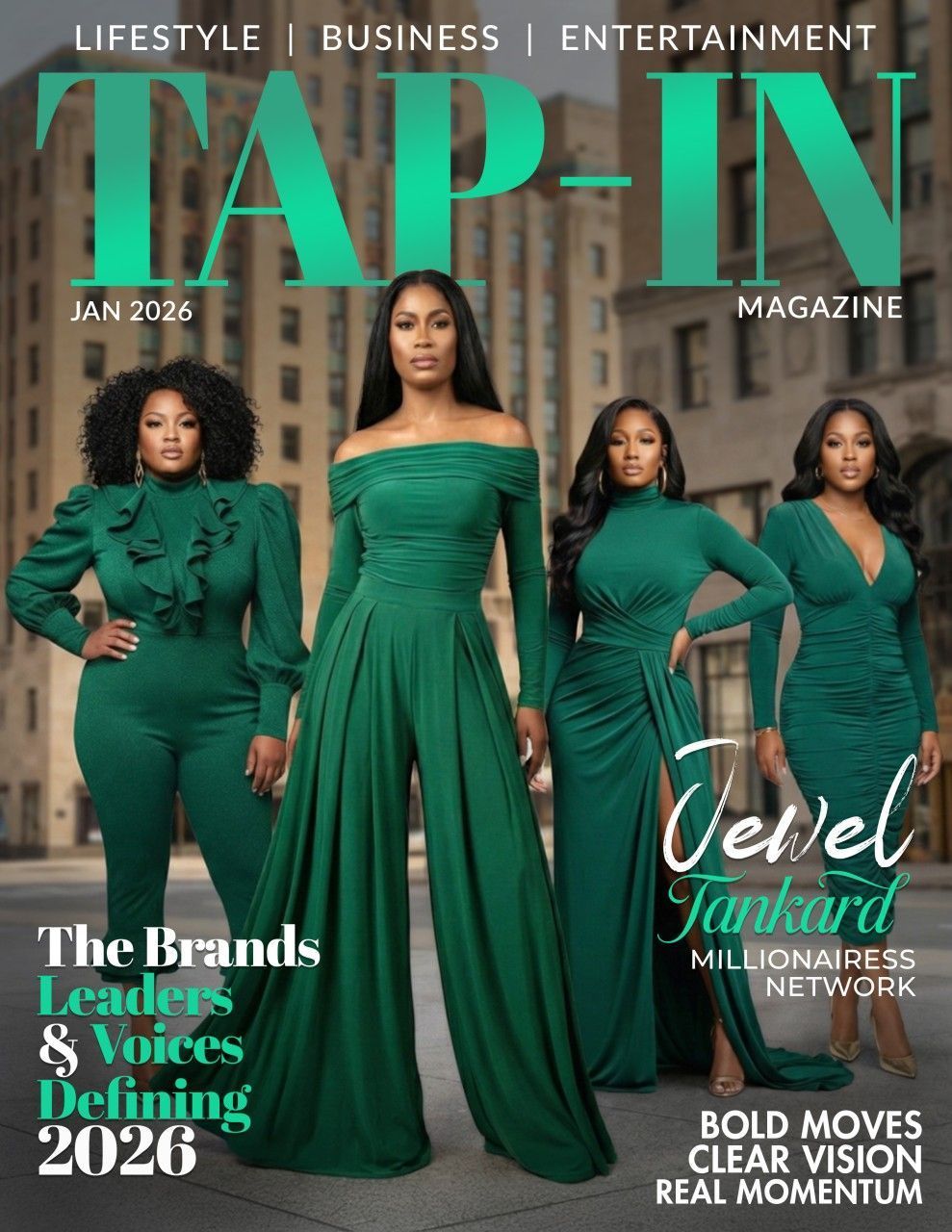 Authentic Tap-In Magazine cover